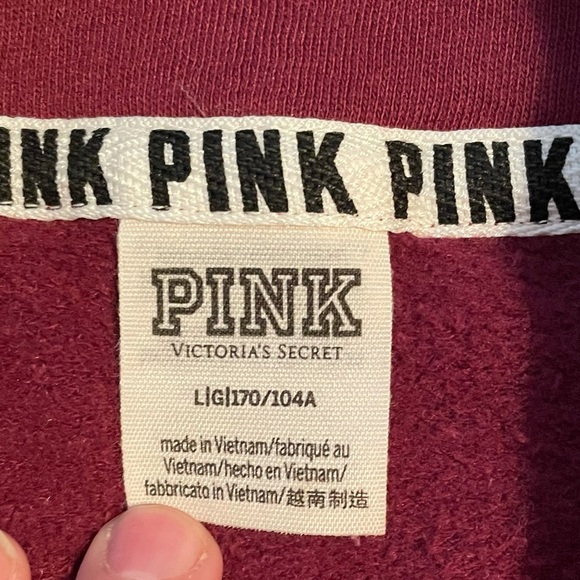 NWOT PINK Sweatshirt - Picture 3 of 3